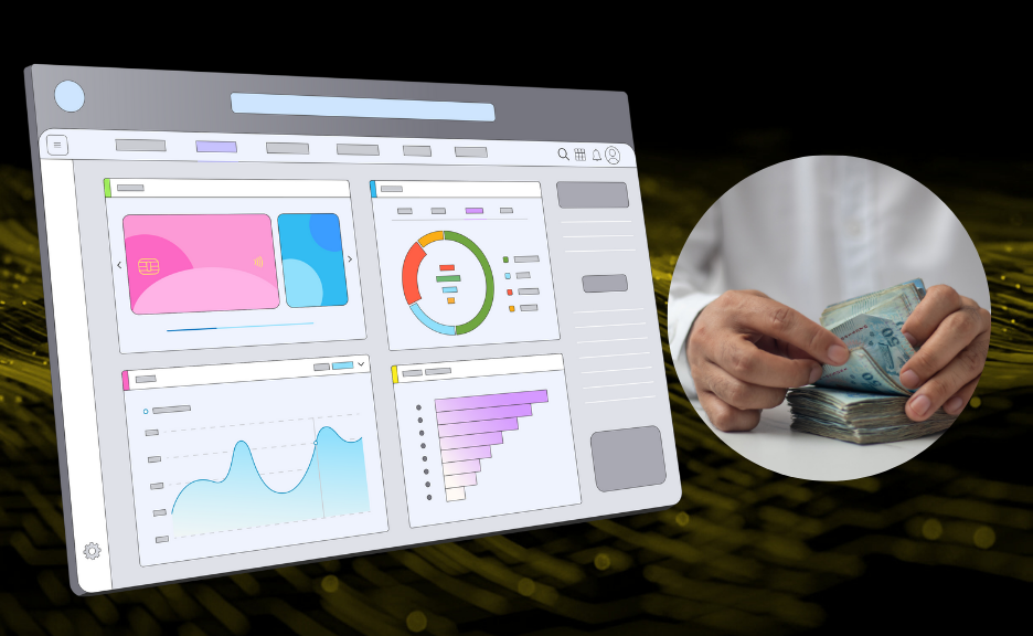 Illustration of borrower trustworthiness analysis,
															loan team performance, loan portfolio success, and predictive analytics for lending.