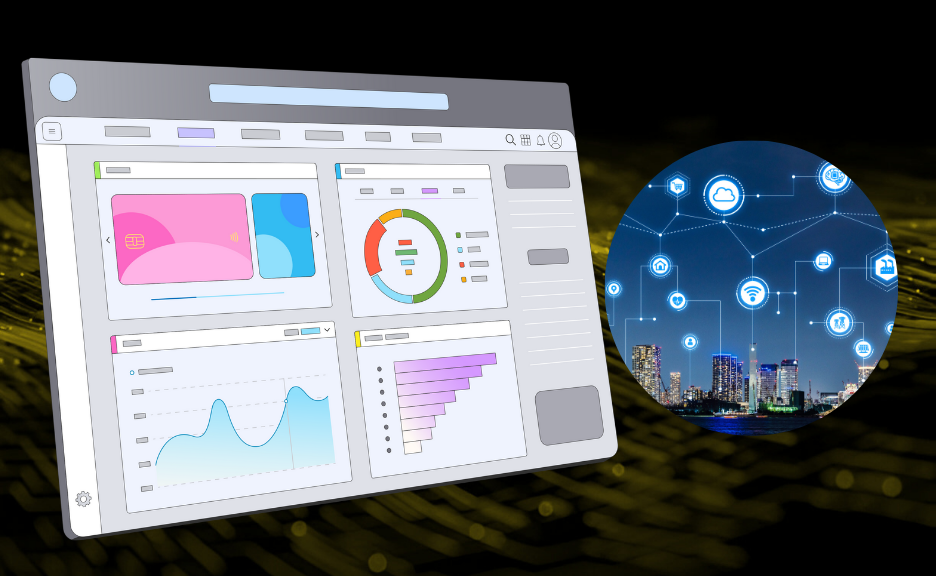 Visualization of telecommunications solutions for network speed analysis, power
															estimation, and customer data analysis.