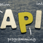 An illustration showing how web APIs enable communication between different software systems over the internet, facilitating data exchange and functionality.