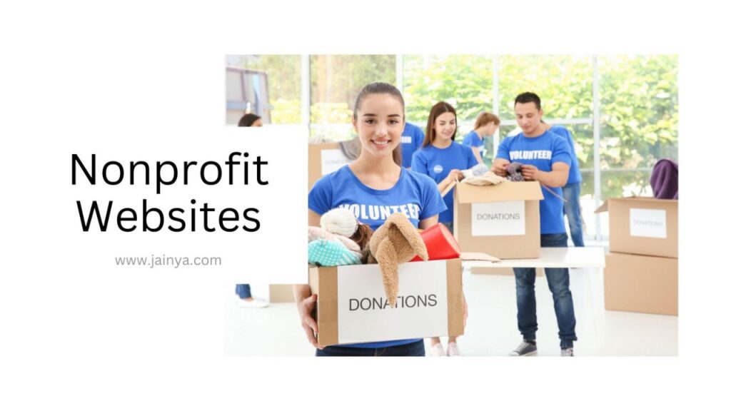 A screenshot of a nonprofit website showcasing mission statements, donation options, and community engagement initiatives.