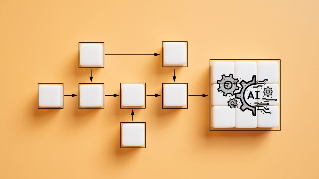 Graphic illustrating the concept of continuous testing in product development and design.