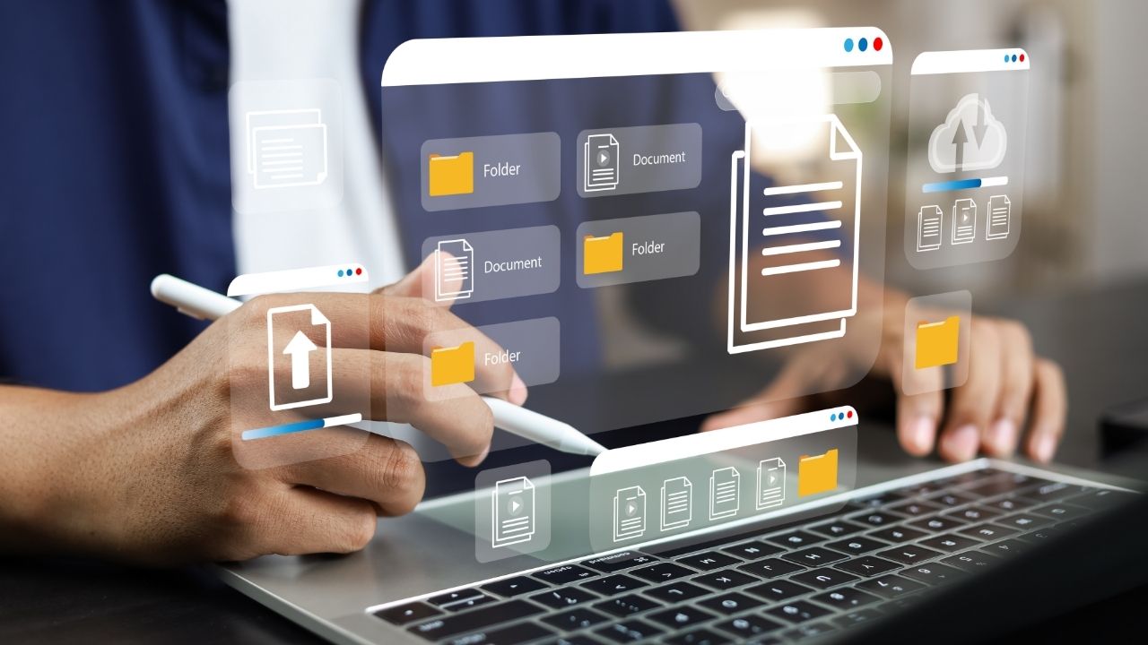 Illustration showing key web design principles including layout grids, color theory, and responsive design elements.